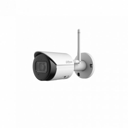 Dahua IP wifi Bullet kamera - IPC-HFW1230DS-SAW (2MP, 2,8mm, kültéri, 2,4GHz; H265, IR30m, IP67, SD; mikrofon; 12VDC)